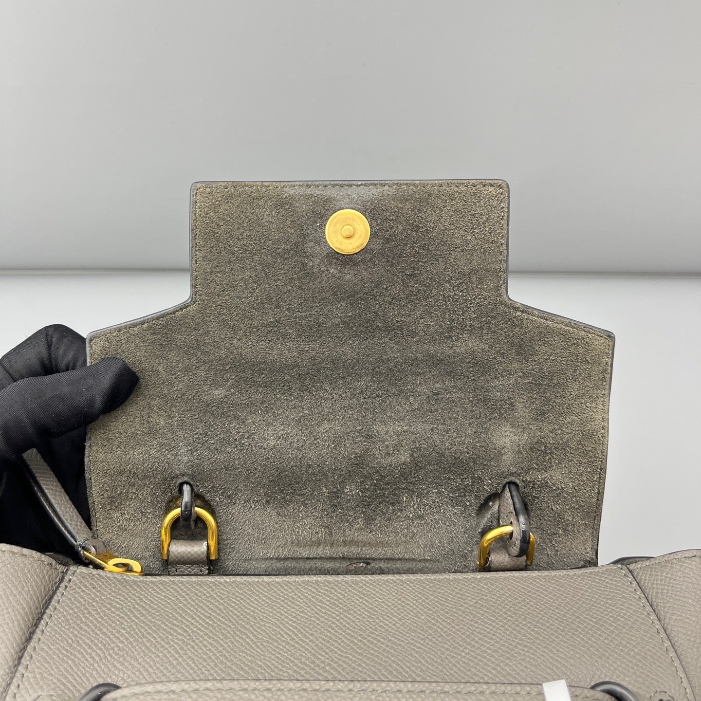 Celine - Belt Bag - Leather - Grey - (mini)