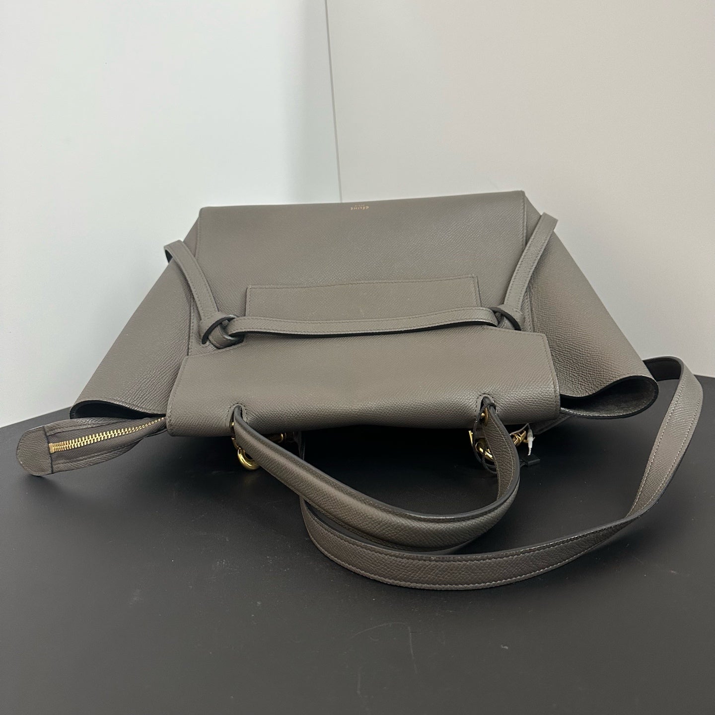 Celine - Belt Bag - Leather - Grey - (mini)