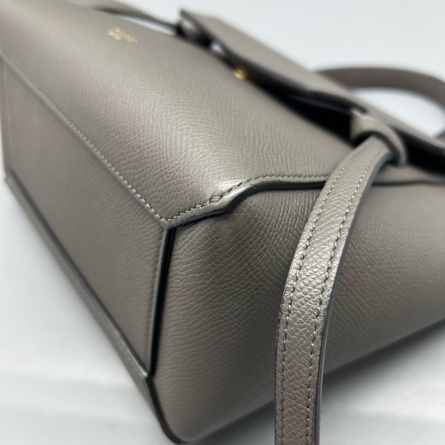 Celine - Belt Bag - Leather - Grey - (mini)