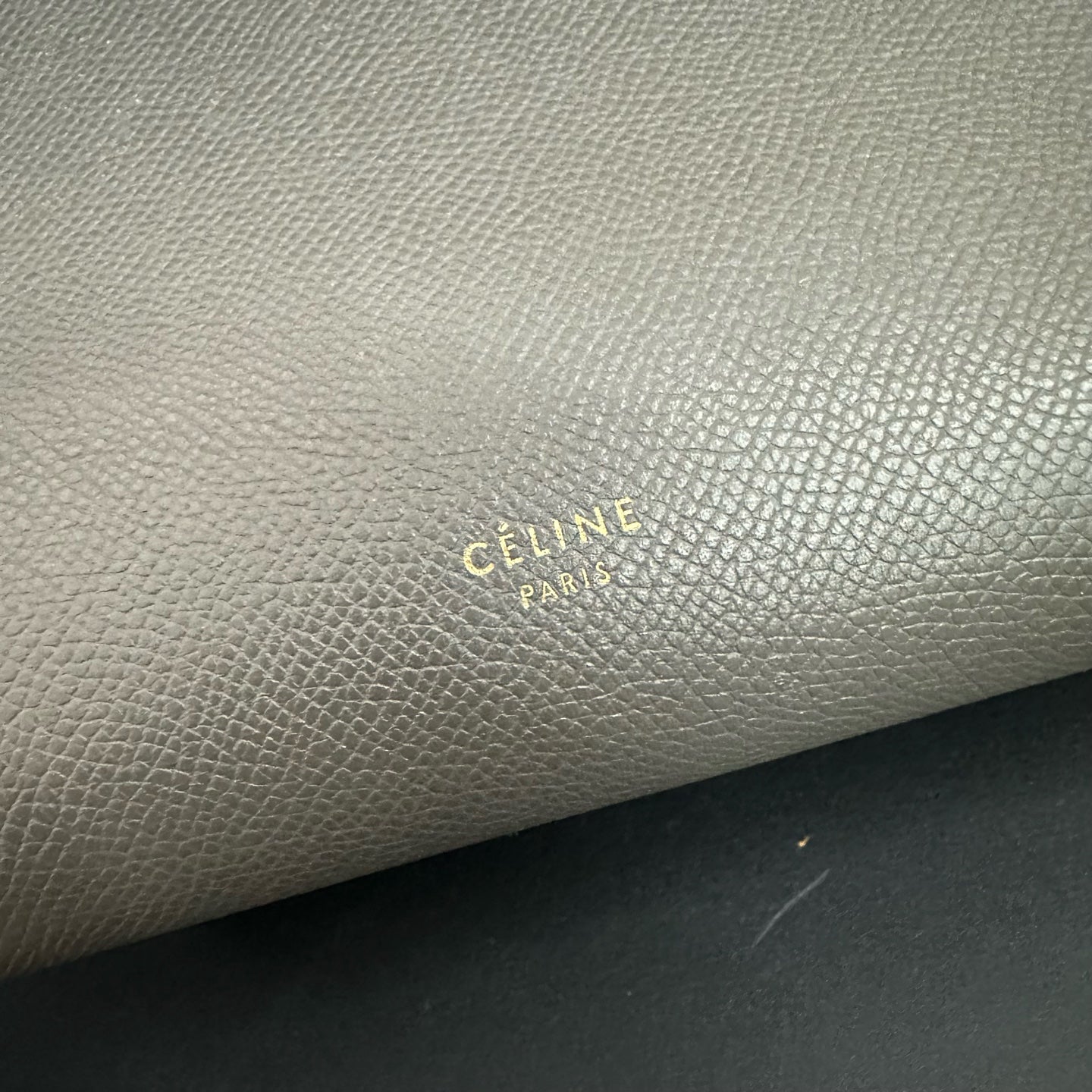 Celine - Belt Bag - Leather - Grey - (mini)