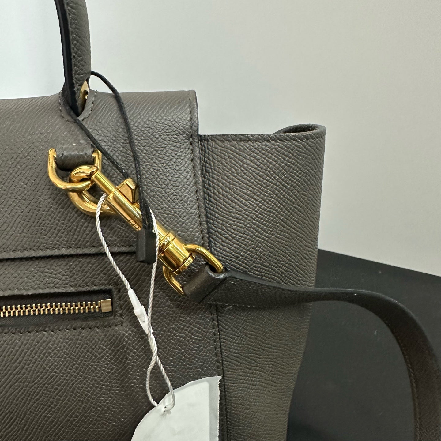 Celine - Belt Bag - Leather - Grey - (mini)