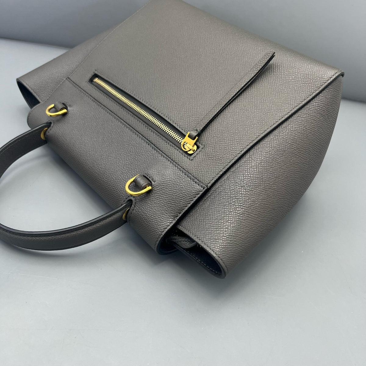 Celine - Belt Bag - Leather - Grey - (mini)