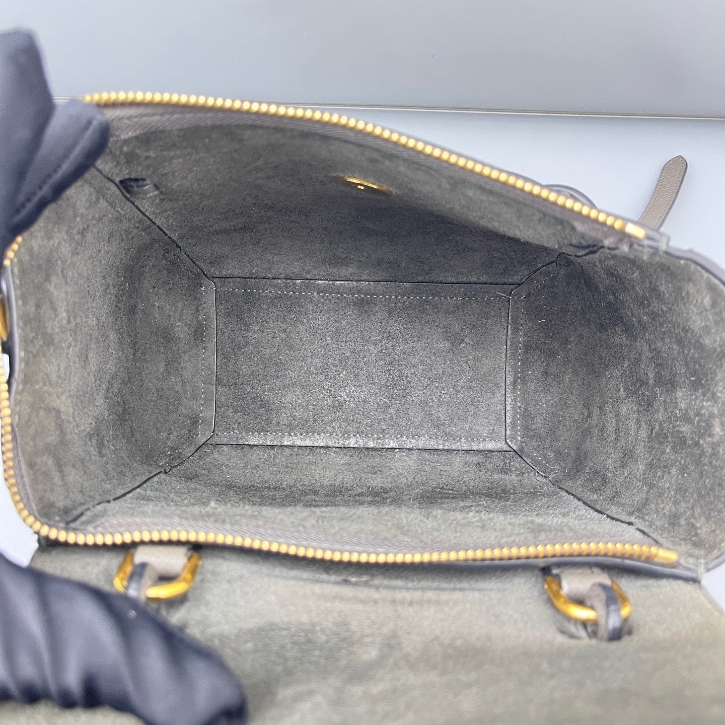Celine - Belt Bag - Leather - Grey - (mini)