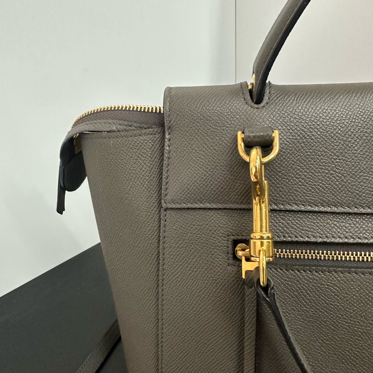 Celine - Belt Bag - Leather - Grey - (mini)