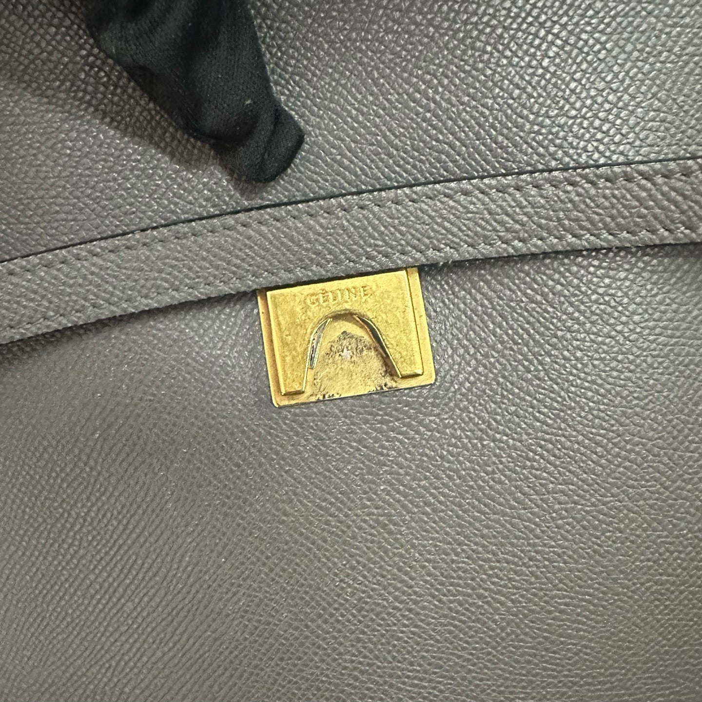 Celine - Belt Bag - Leather - Grey - (mini)