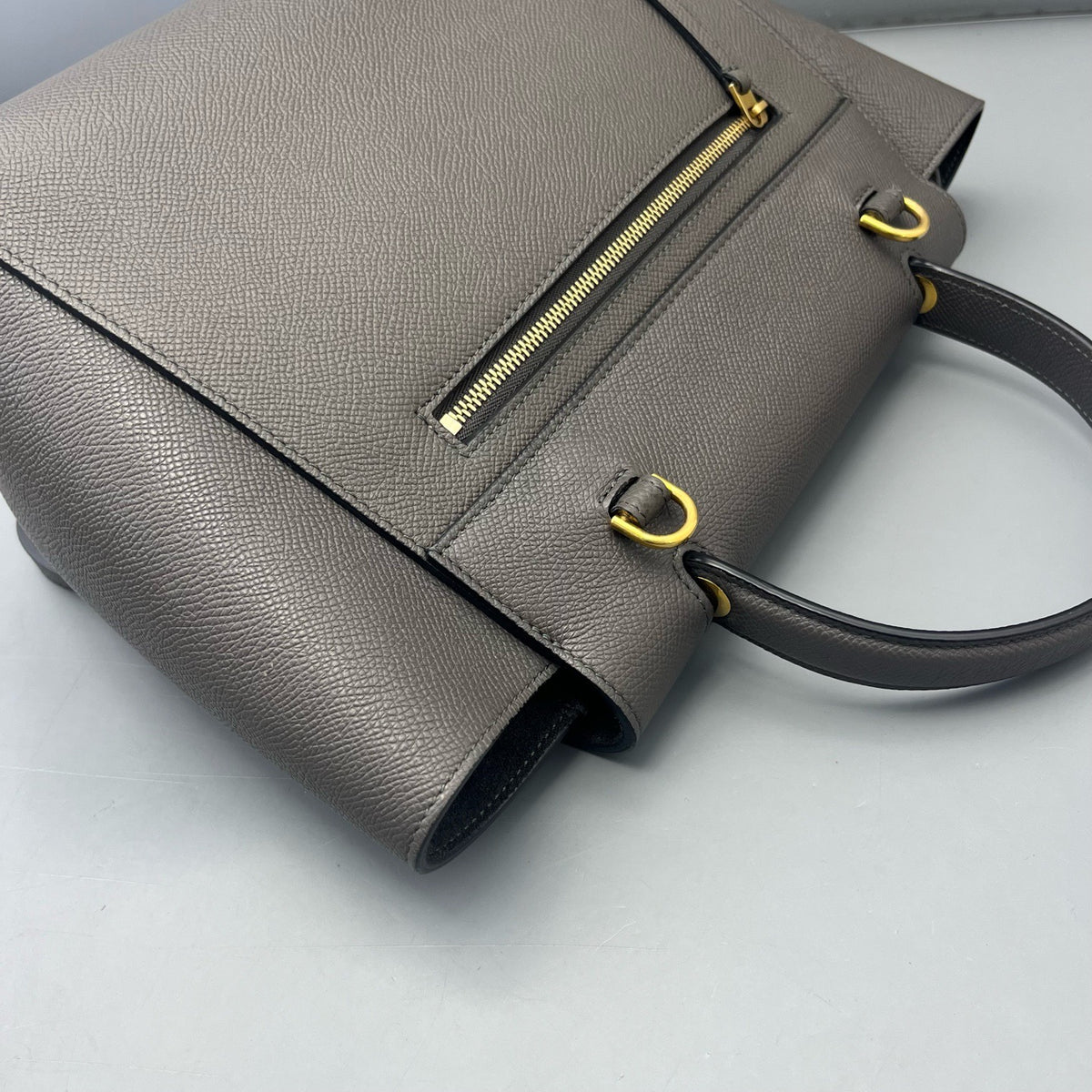 Celine - Belt Bag - Leather - Grey - (mini)