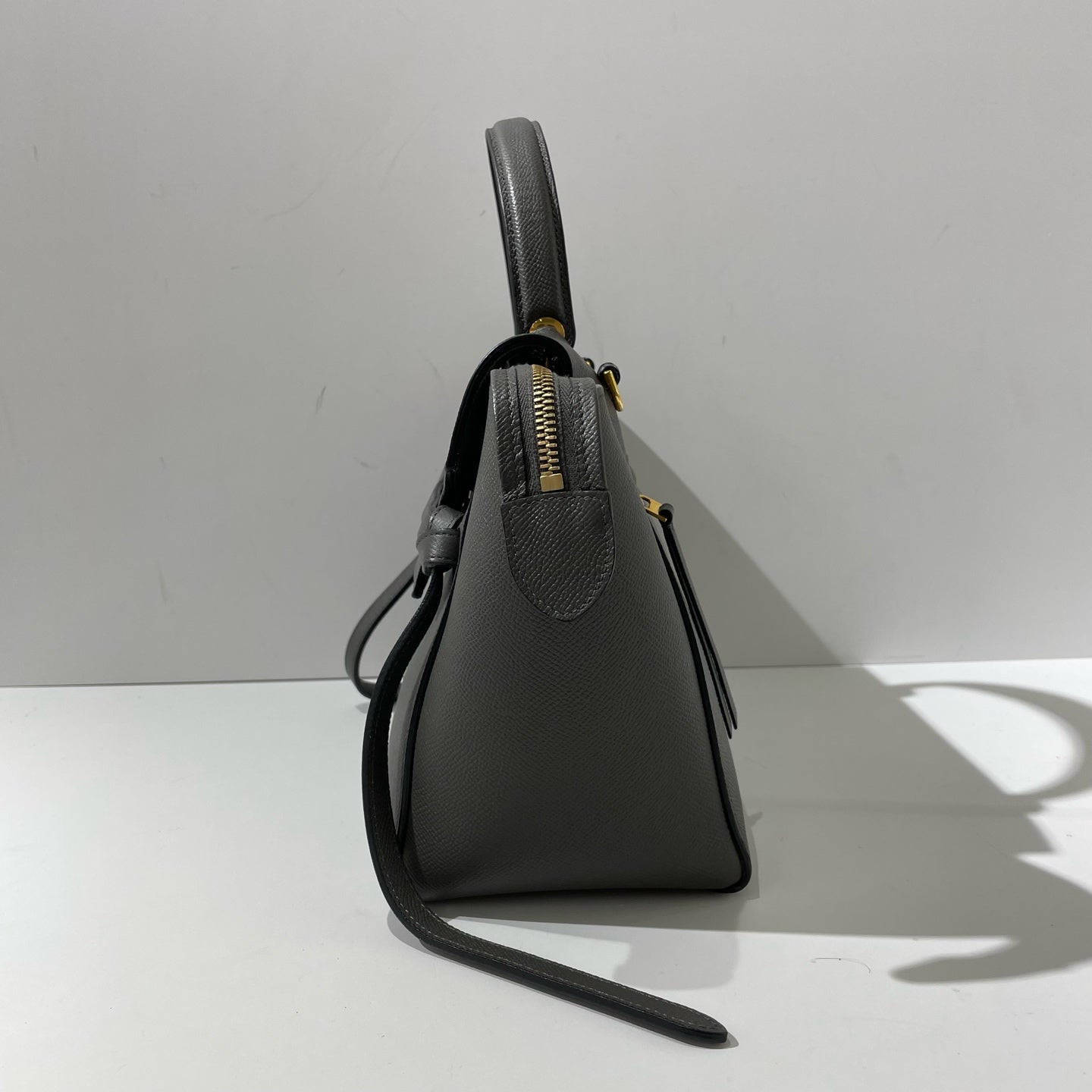 Celine - Belt Bag - Leather - Grey - (small)