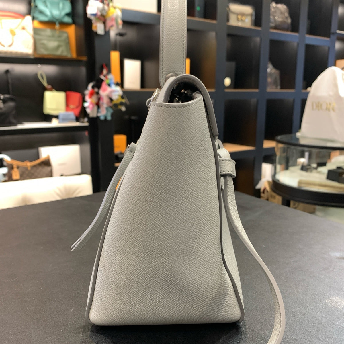 Celine - Belt Bag - Leather - Grey - (small)