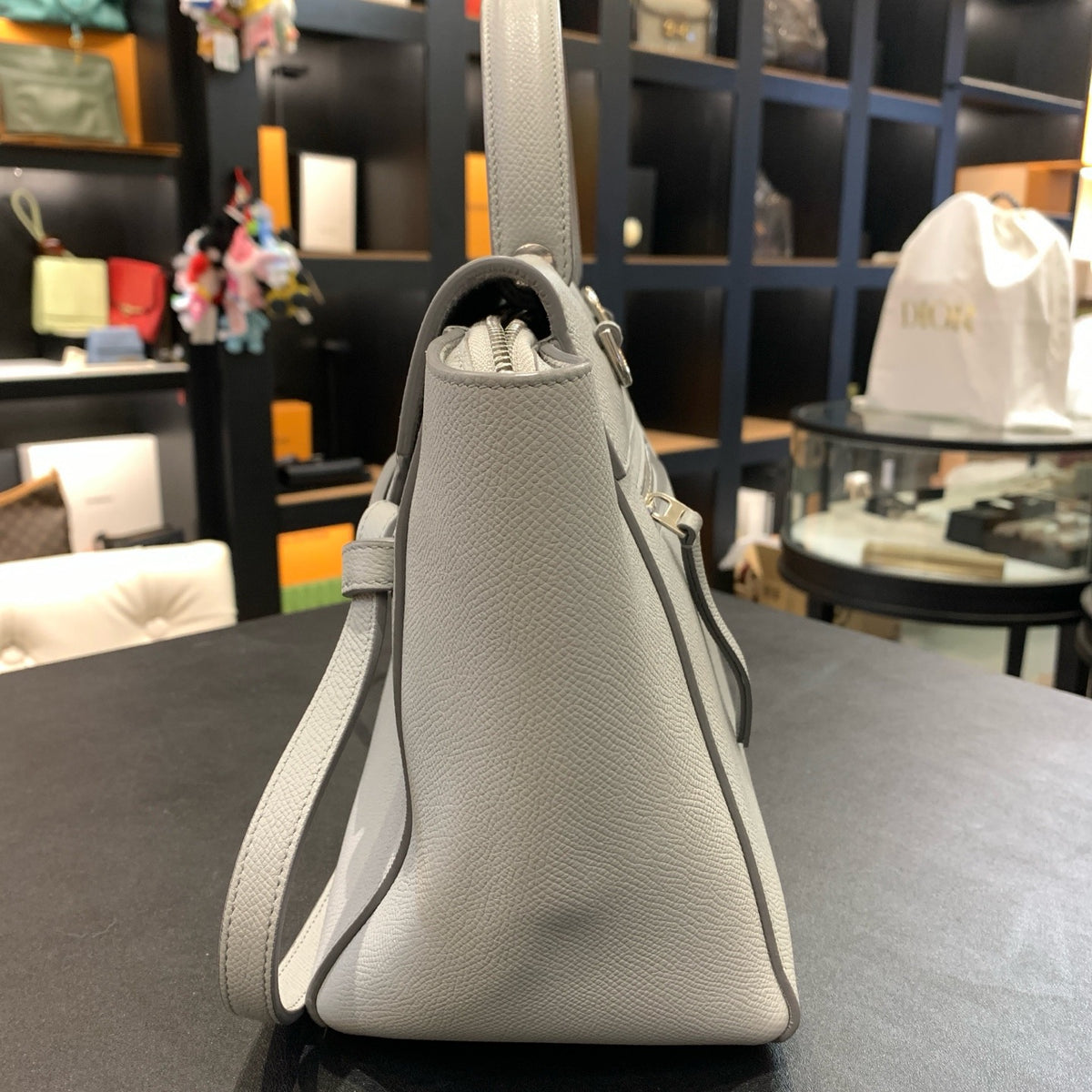 Celine - Belt Bag - Leather - Grey - (small)