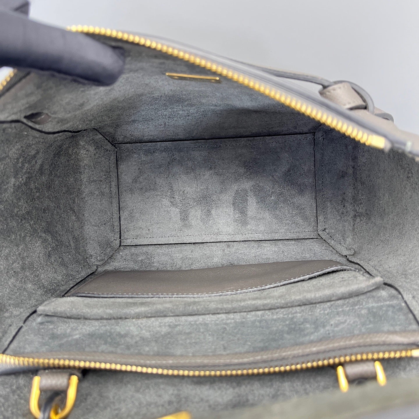 Celine - Belt Bag - Leather - Grey - (Small)