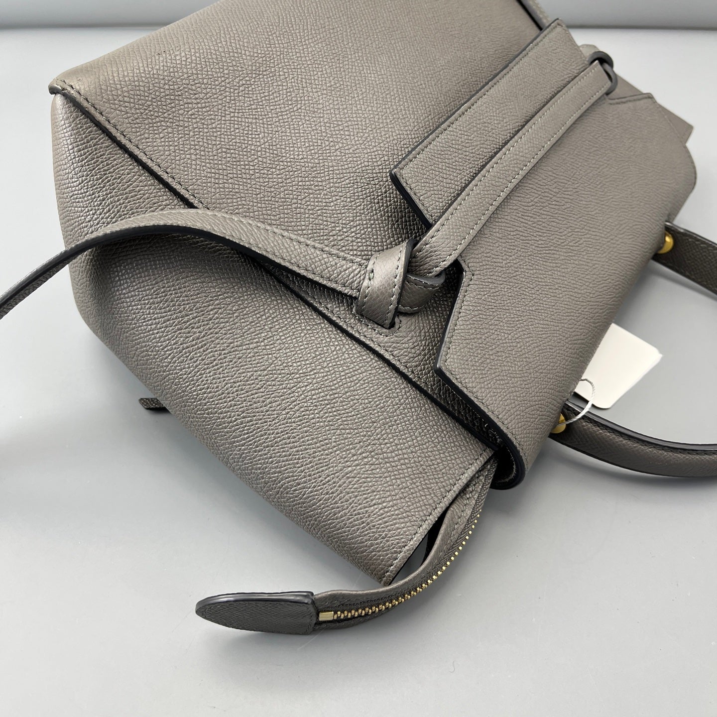 Celine - Belt Bag - Leather - Grey - (small)