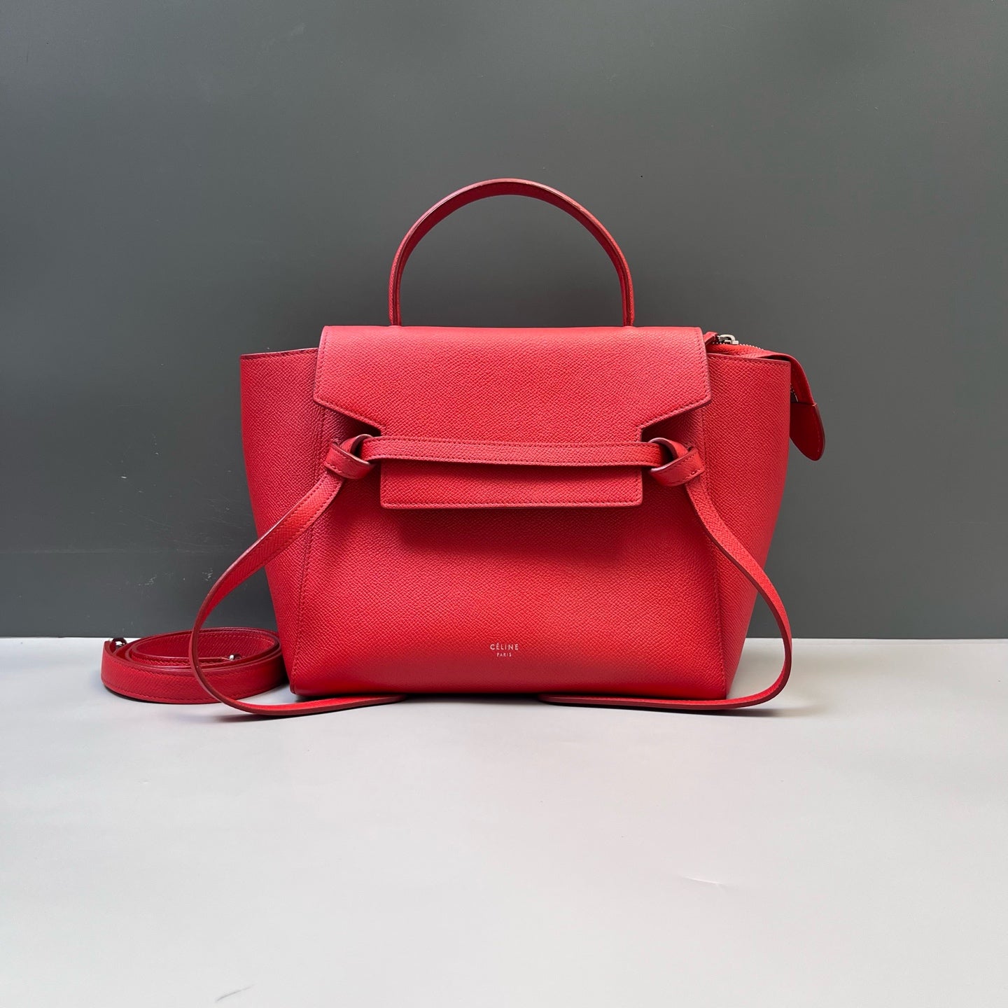 Celine - Belt Bag - Leather - Orange - (micro)
