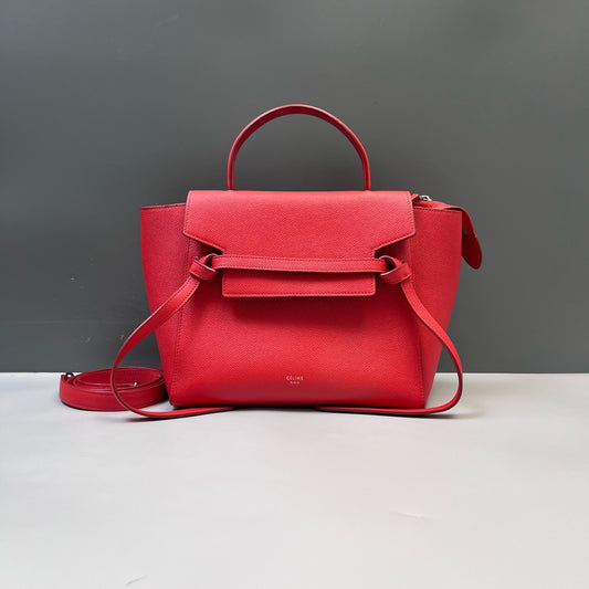 Celine - Belt Bag - Leather - Orange - (micro)