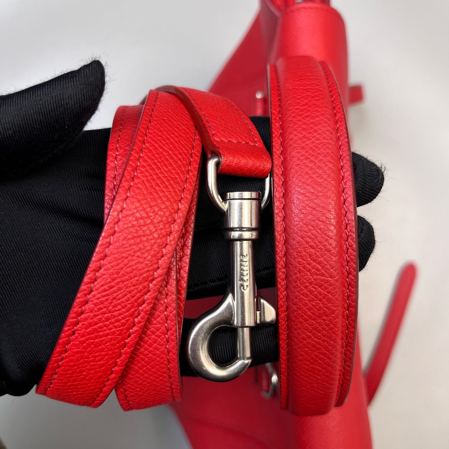 Celine - Belt Bag - Leather - Orange - (micro)