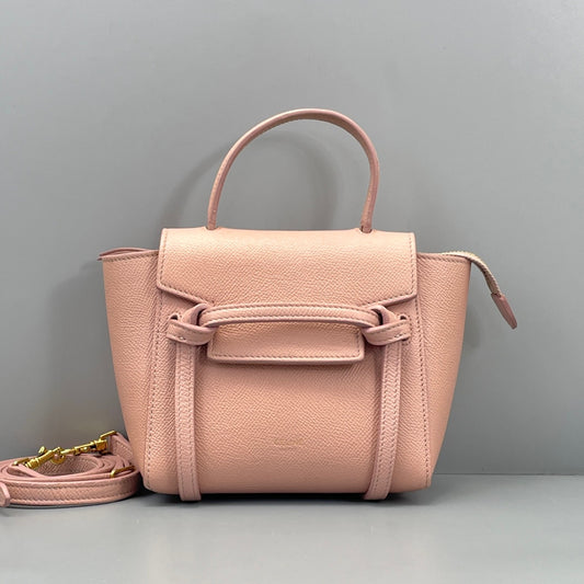 Celine - Belt Bag - Leather - Pink - (mini)