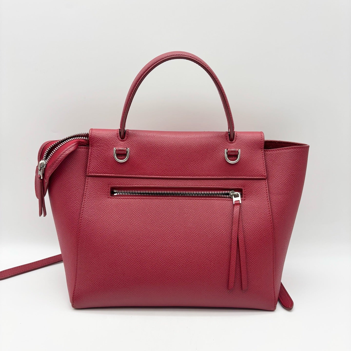 Celine - Belt Bag - Leather - Red - (micro)