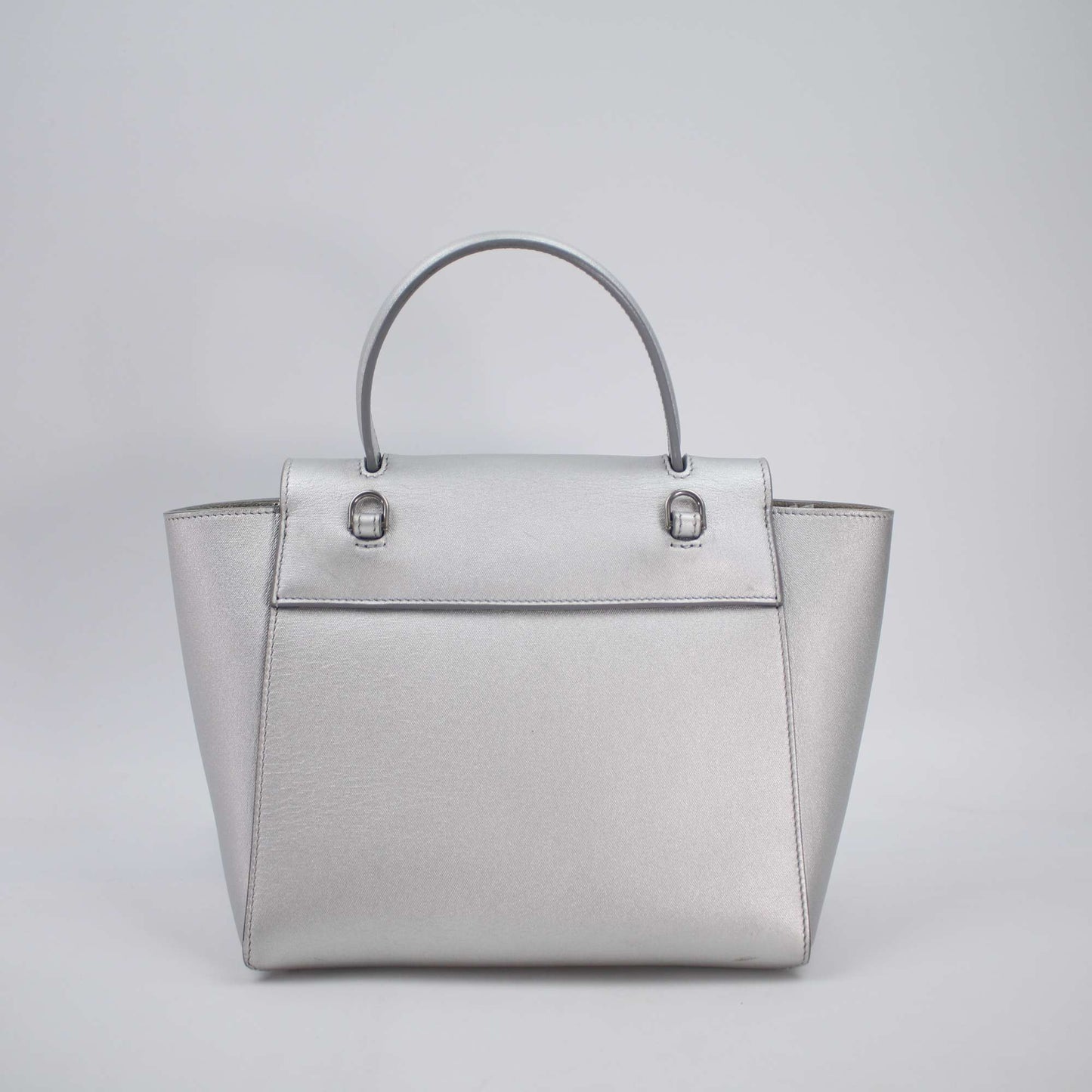 Celine - Belt Bag - Leather - Silver - (mini)