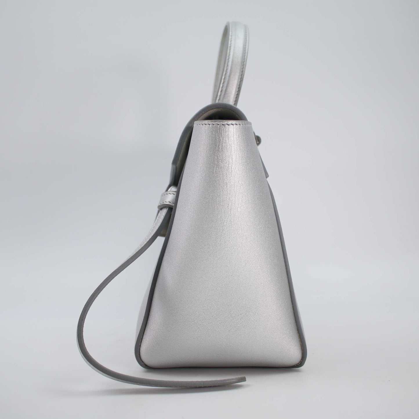 Celine - Belt Bag - Leather - Silver - (mini)