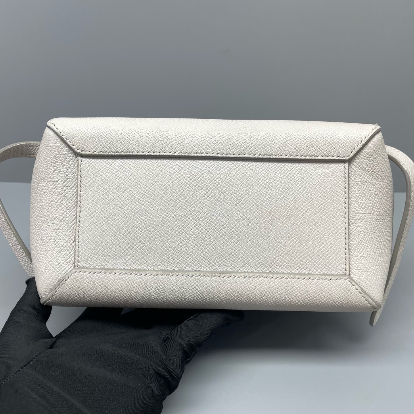 Celine - Belt Bag - Leather - White - (mini)