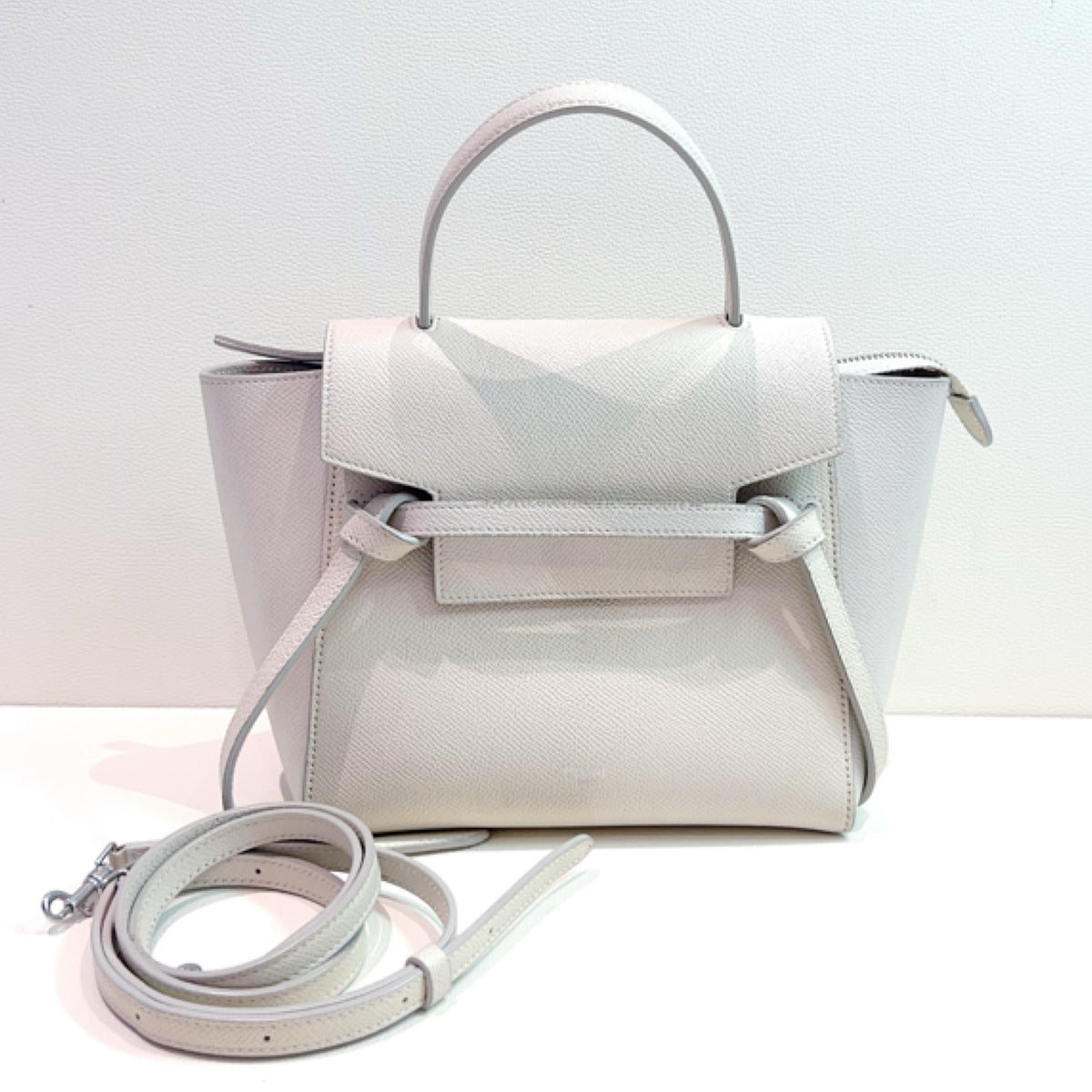 Celine - Belt Bag - Leather - White - (Small)