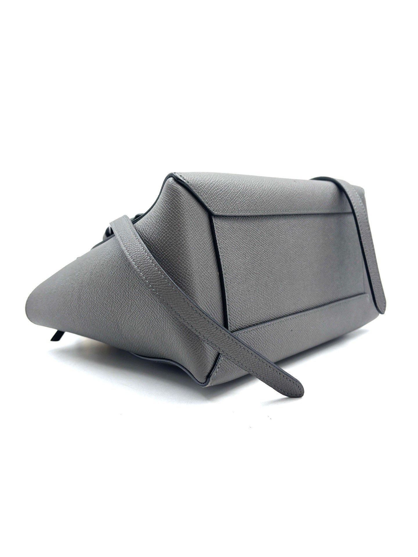 Celine - Belt Bag Micro - Grained cow leather - Elephant Grey - (mini)