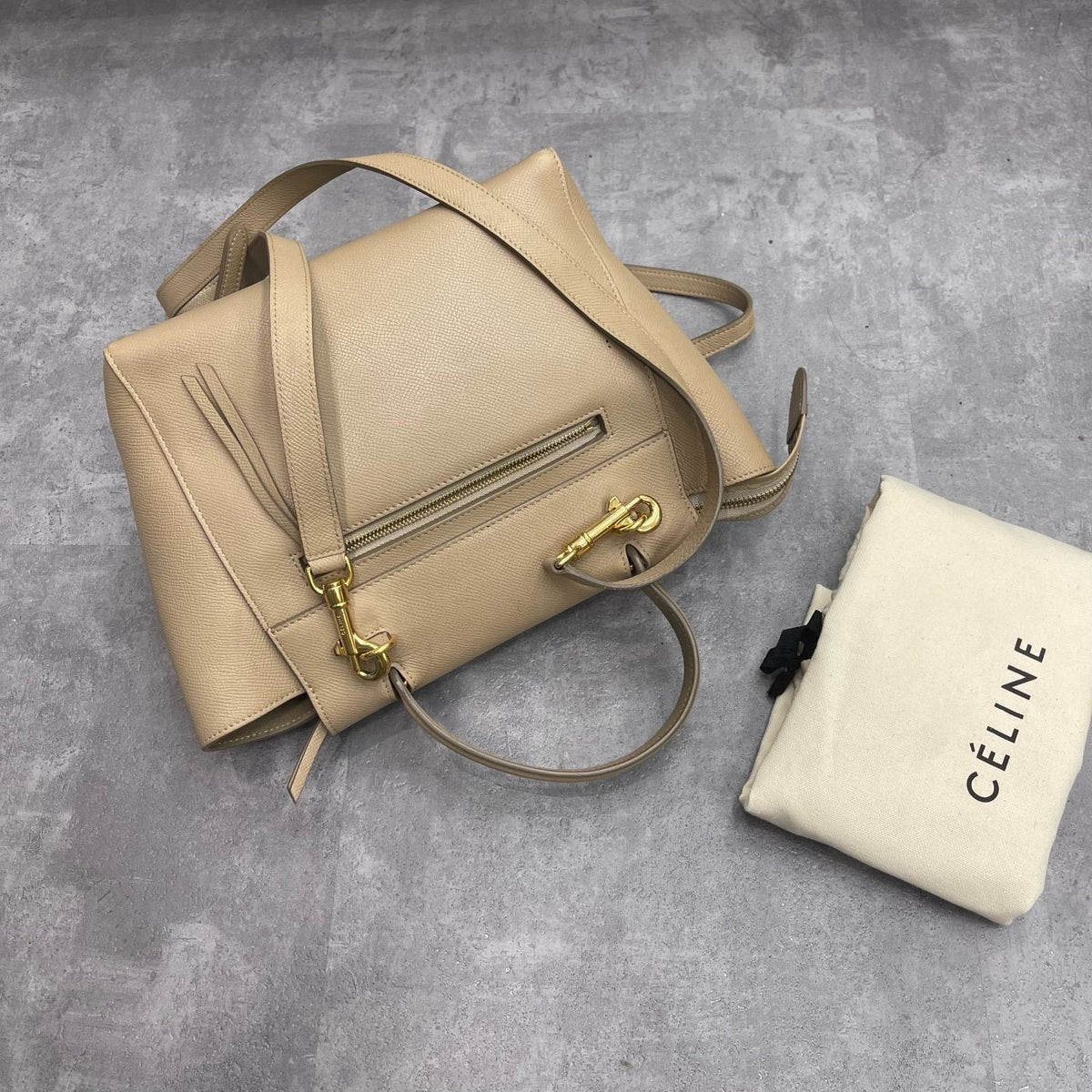 Celine - Belt Bag Micro - Leather - Beige - (small)