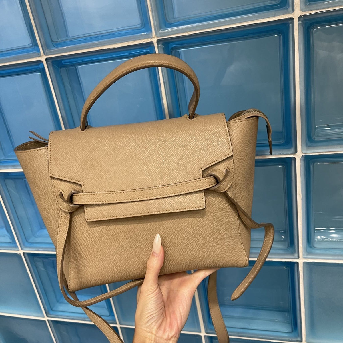 Celine - Belt Bag Micro - Leather - Beige - (small)