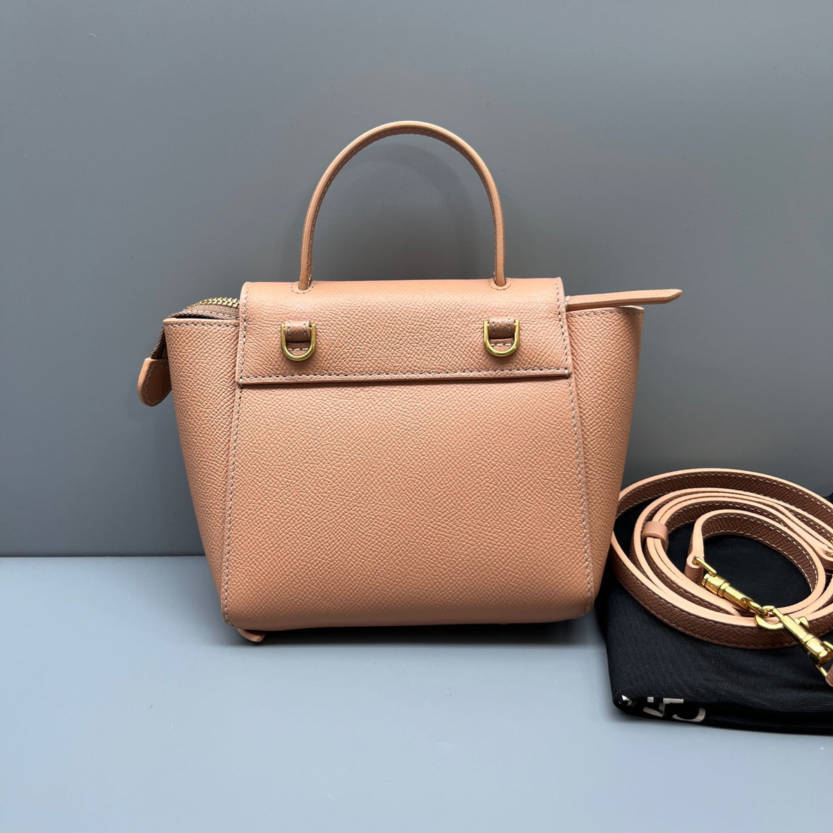 Celine - Belt Bag Micro - Leather - Camel - (mini)