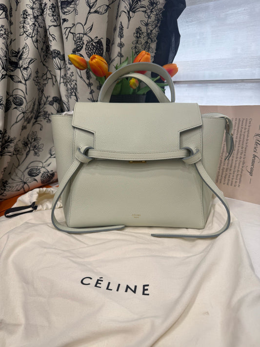 Celine - Belt Bag Micro - Leather - Green - (mini)