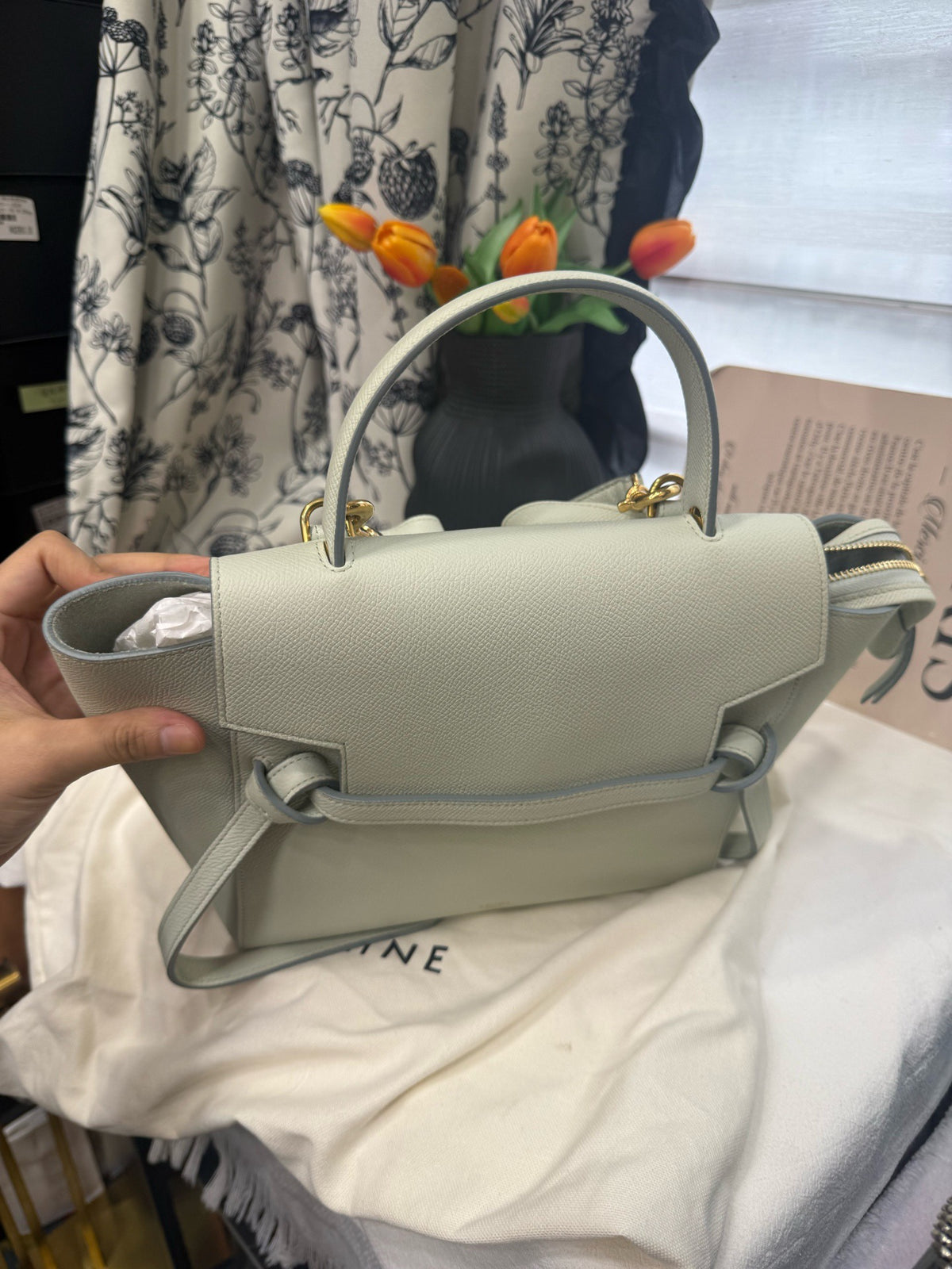 Celine - Belt Bag Micro - Leather - Green - (mini)