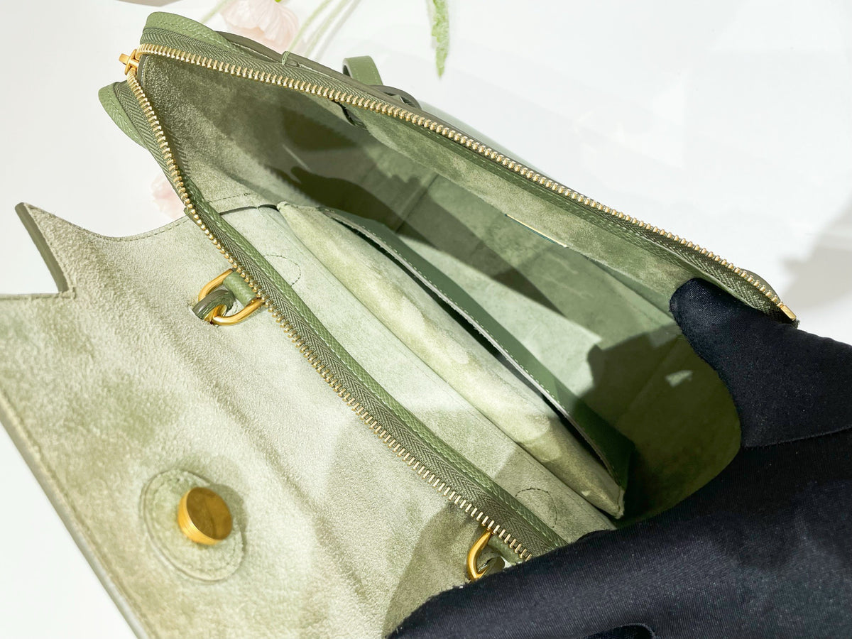 Celine - Belt Bag Micro - Leather - Green - (mini)