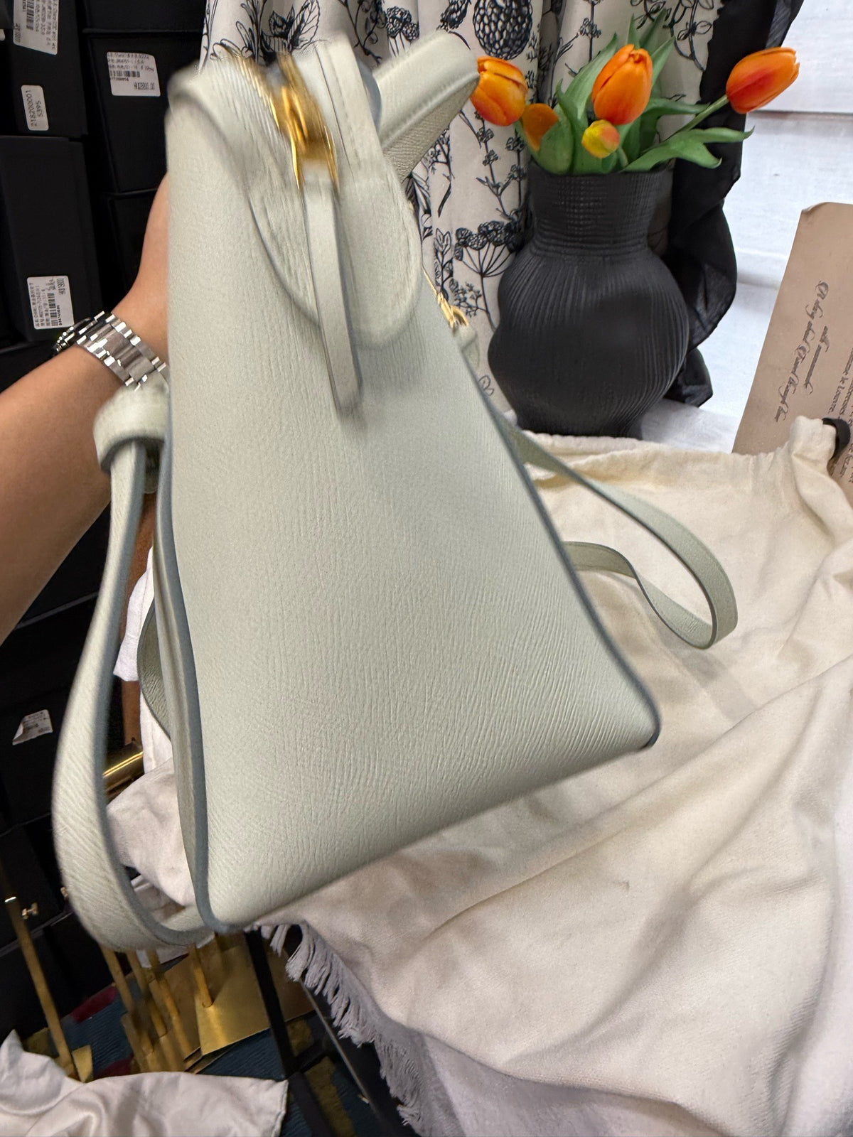 Celine - Belt Bag Micro - Leather - Green - (mini)