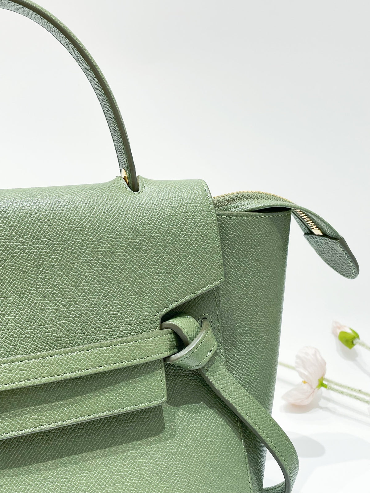 Celine - Belt Bag Micro - Leather - Green - (mini)