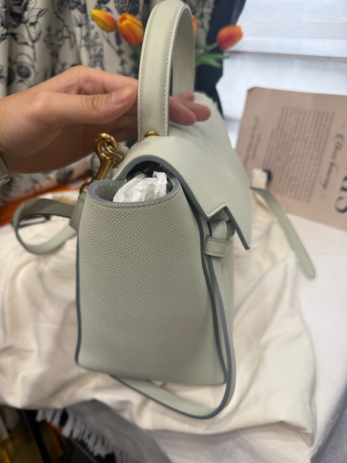 Celine - Belt Bag Micro - Leather - Green - (mini)