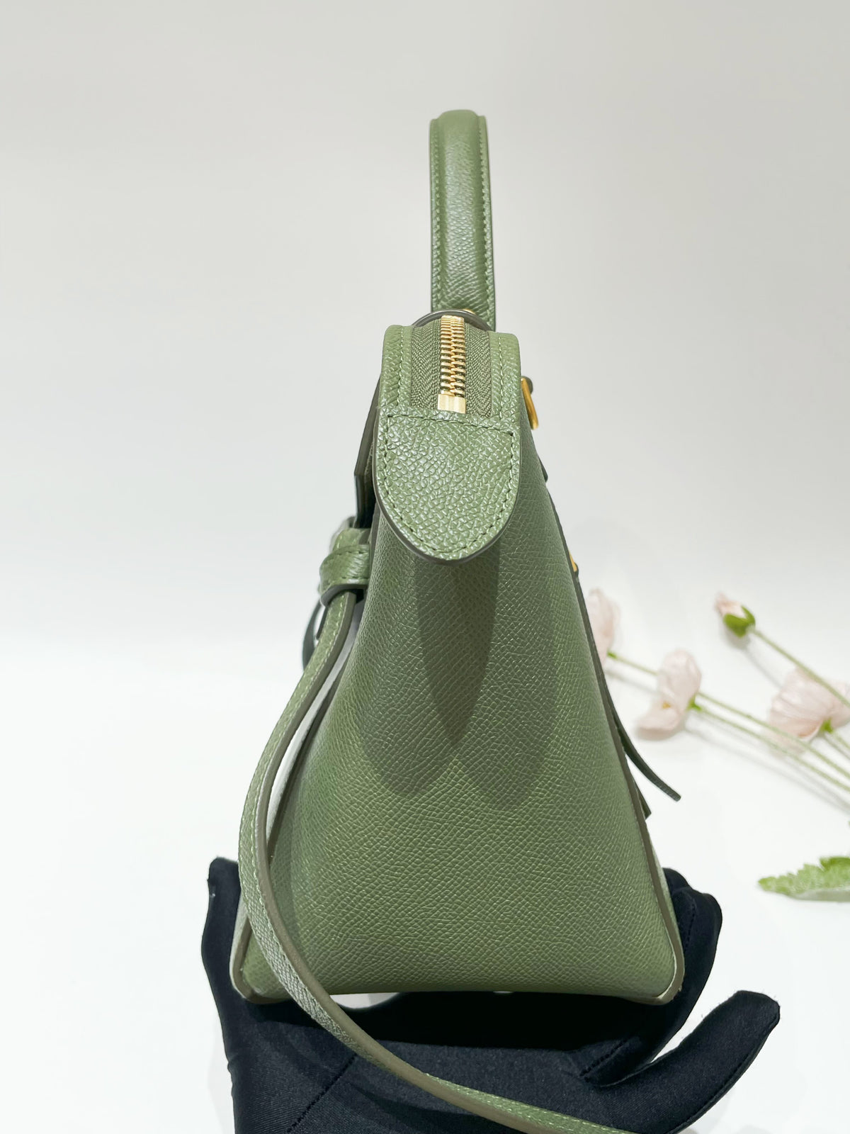 Celine - Belt Bag Micro - Leather - Green - (mini)