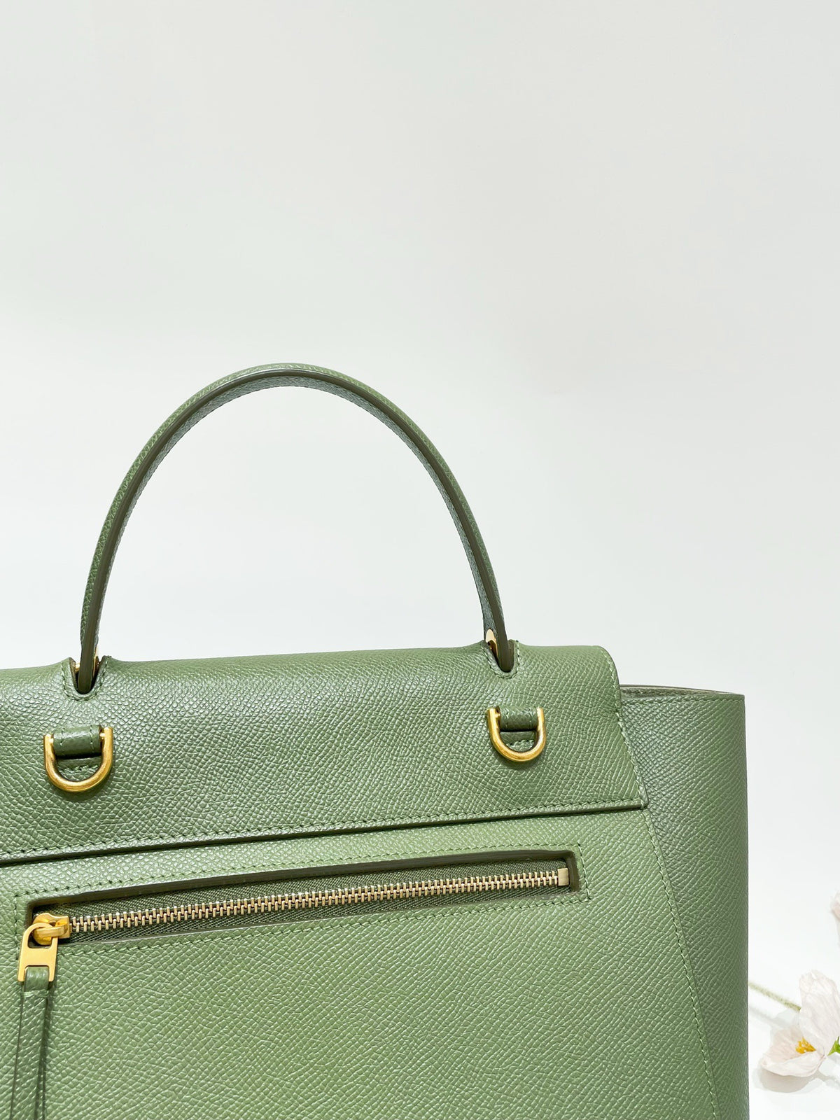Celine - Belt Bag Micro - Leather - Green - (mini)