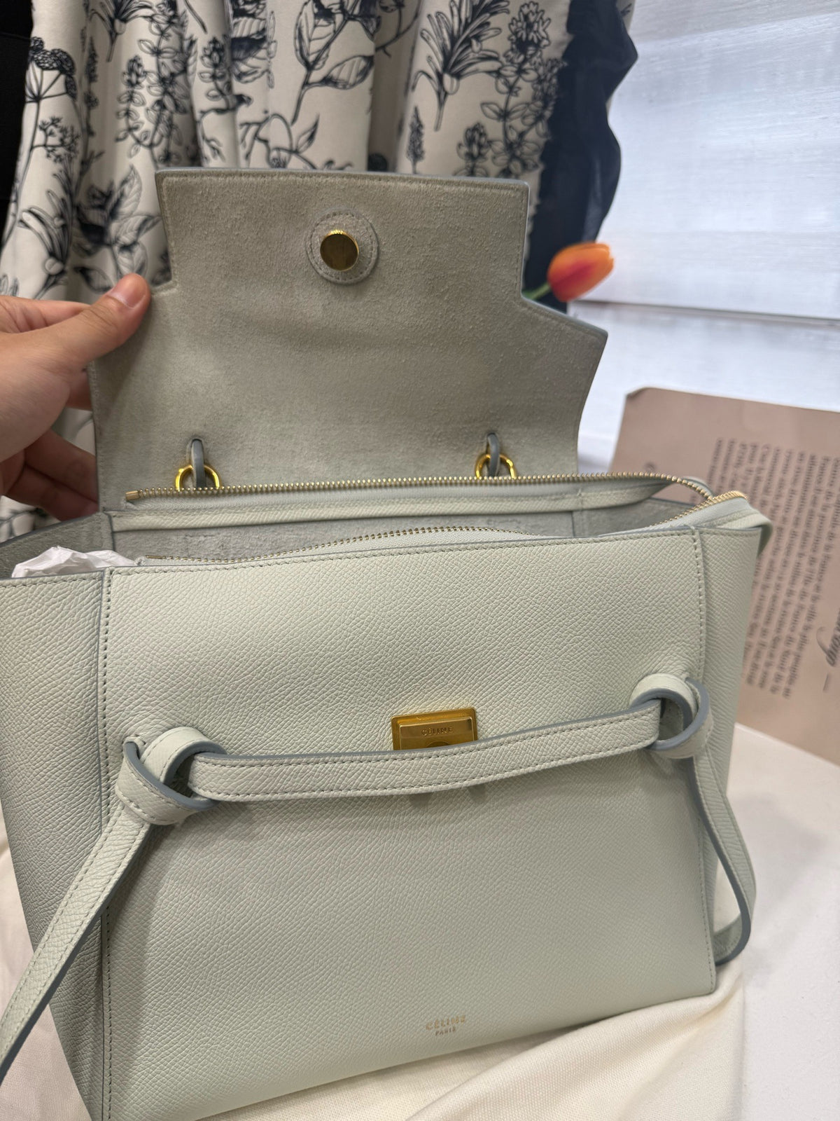 Celine - Belt Bag Micro - Leather - Green - (mini)