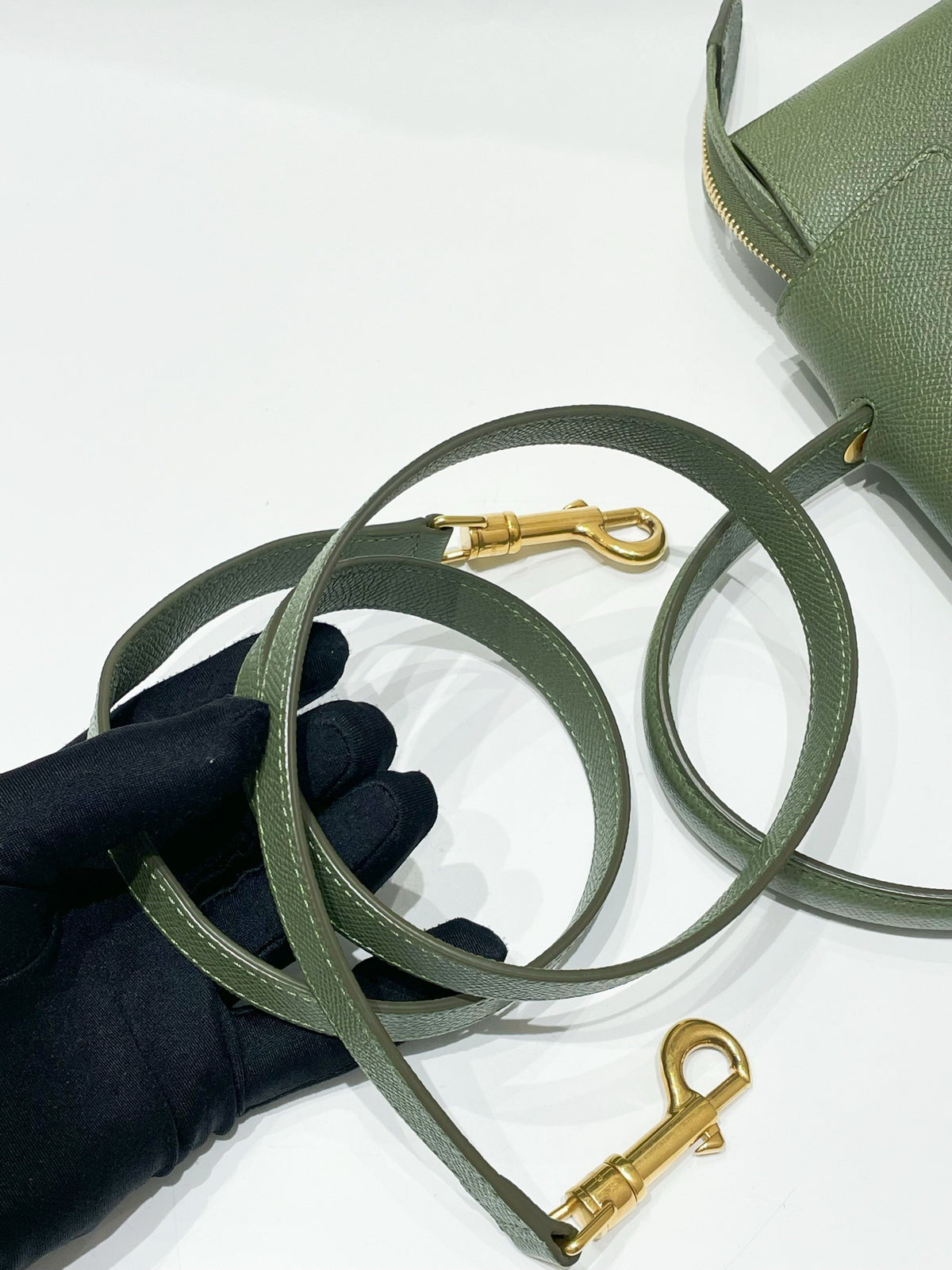 Celine - Belt Bag Micro - Leather - Green - (mini)