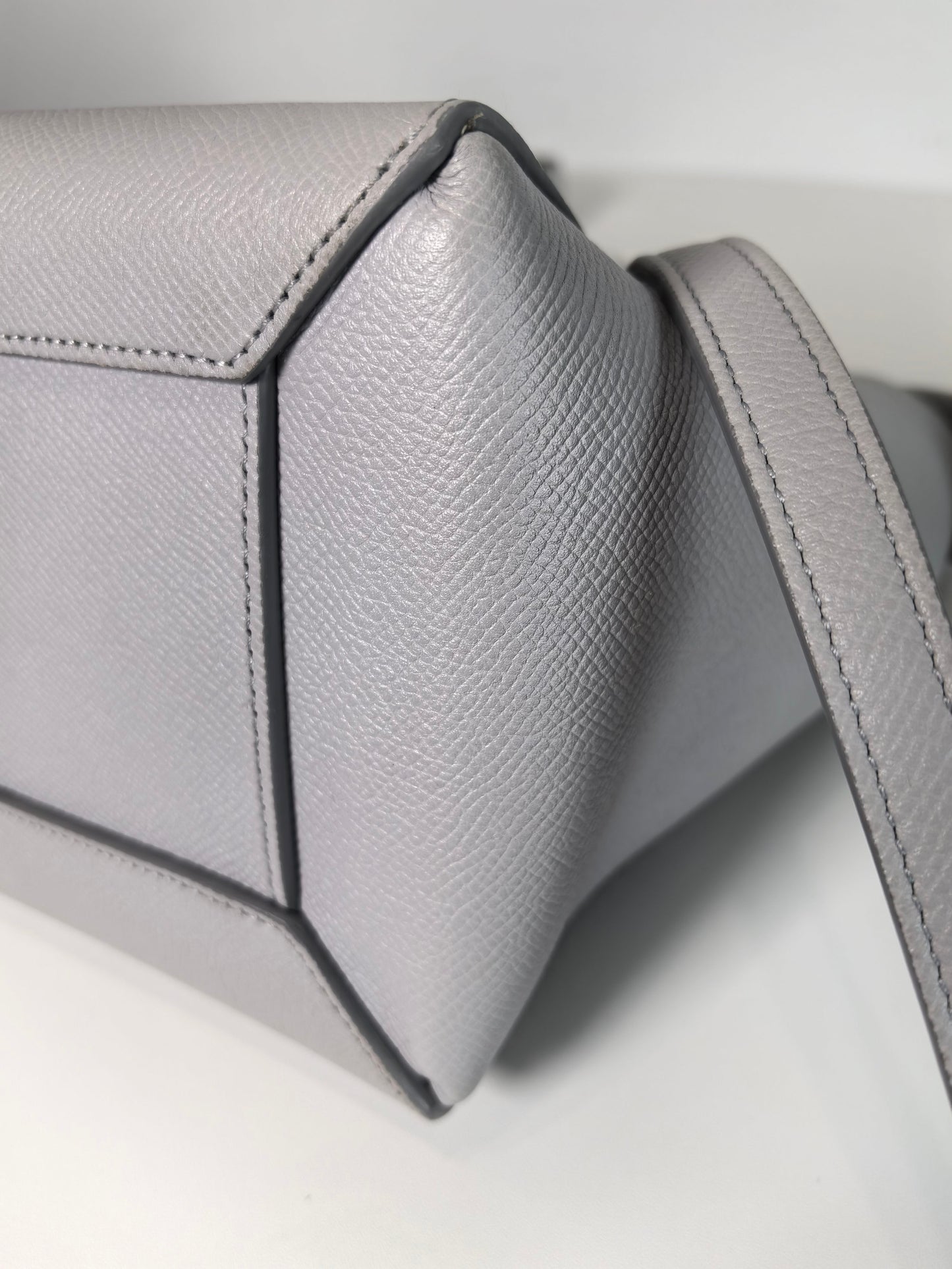 Celine - Belt Bag Micro - Leather - Grey - (micro)