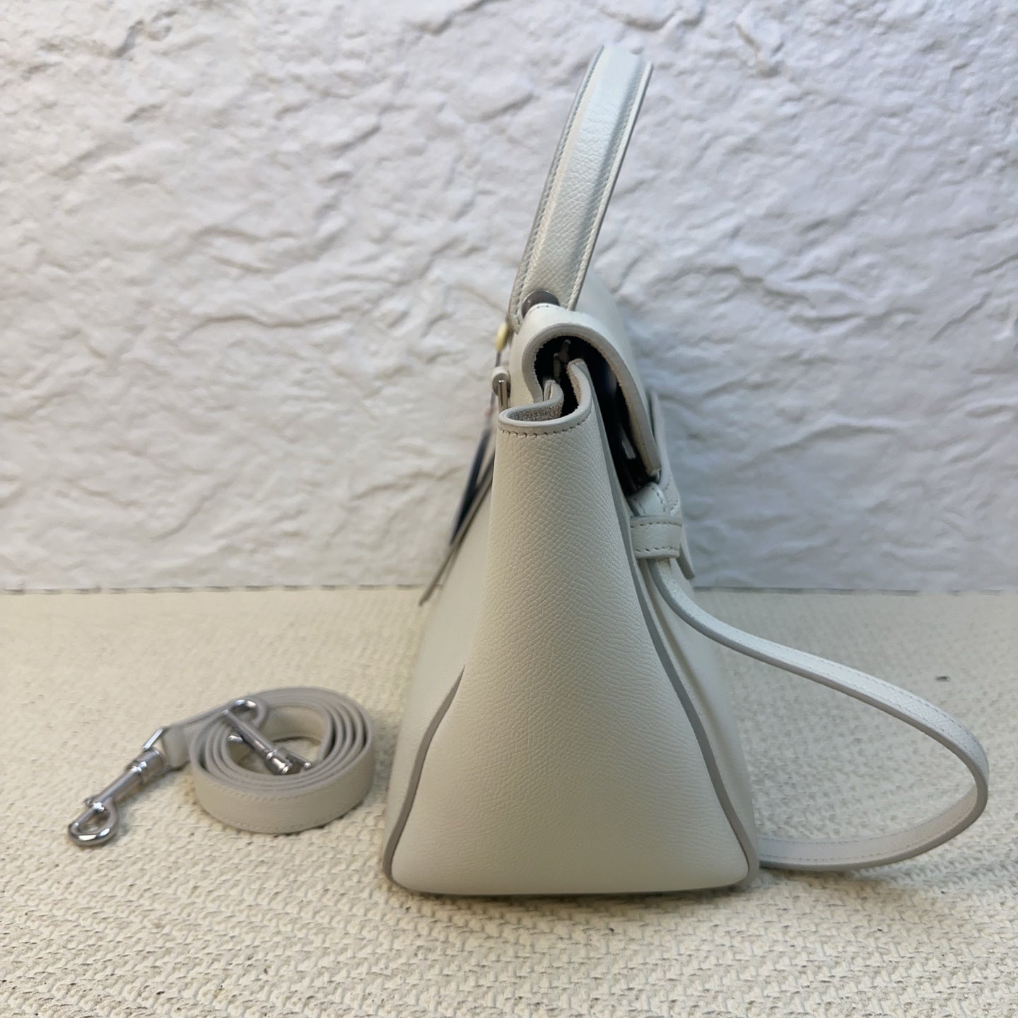 Celine - Belt Bag Micro - Leather - White - (Micro)