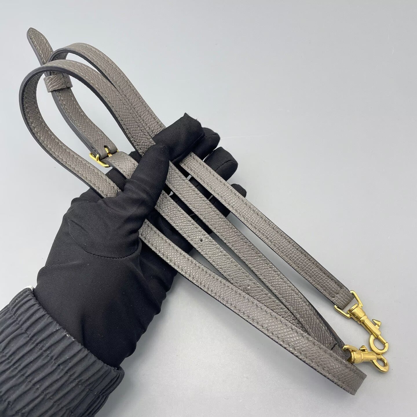 Celine - Belt Bag Nano - Grained calfskin leather - Grey - (mini)
