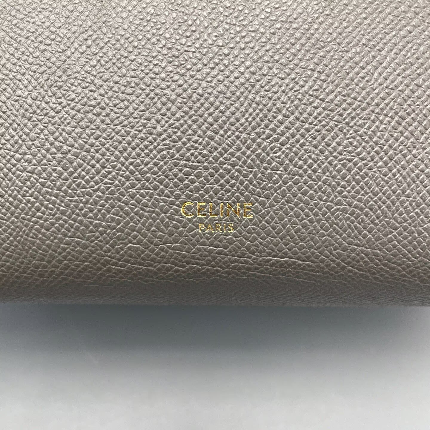 Celine - Belt Bag Nano - Grained calfskin leather - Grey - (mini)