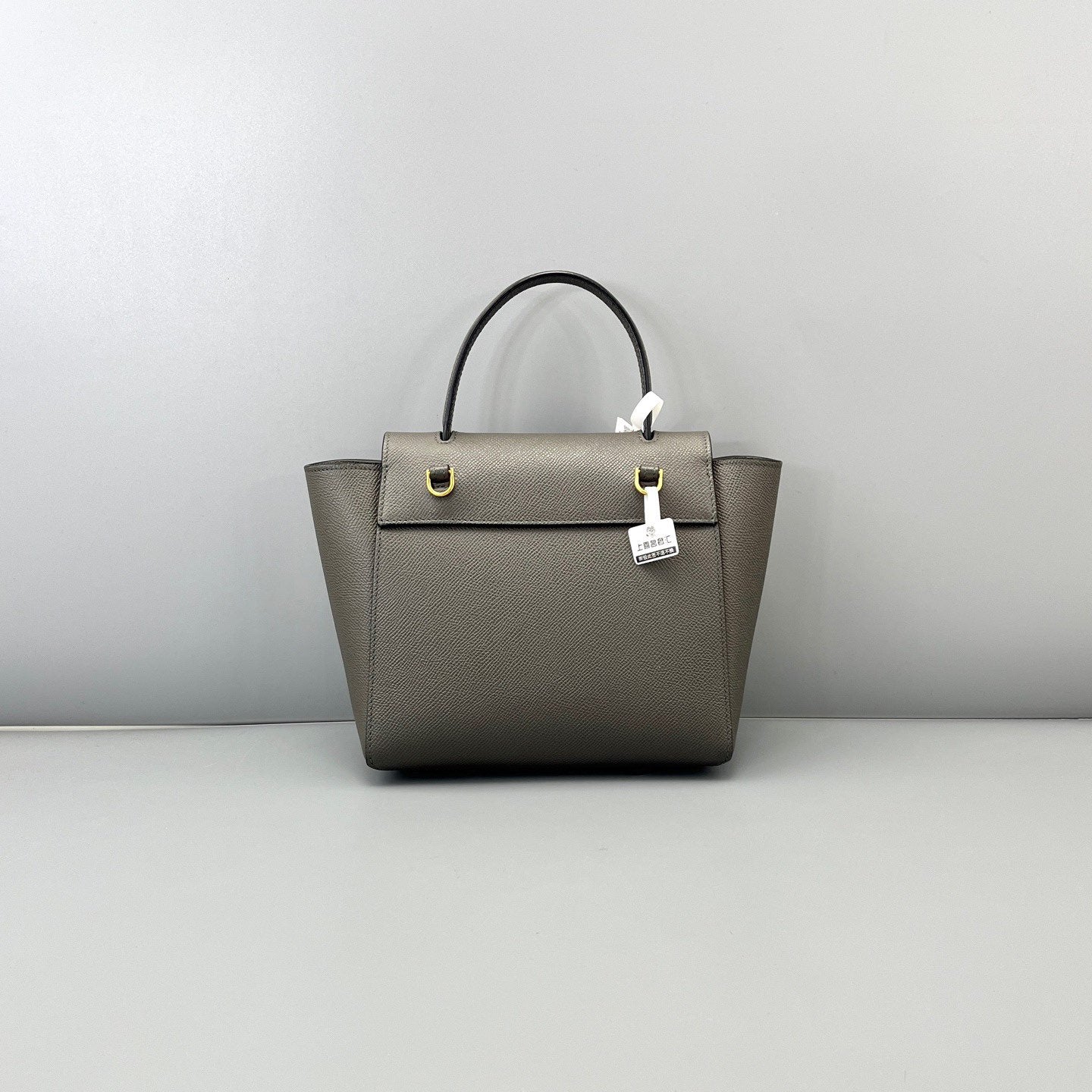 Celine - Belt Bag Nano - Grained calfskin leather - Grey - (mini)