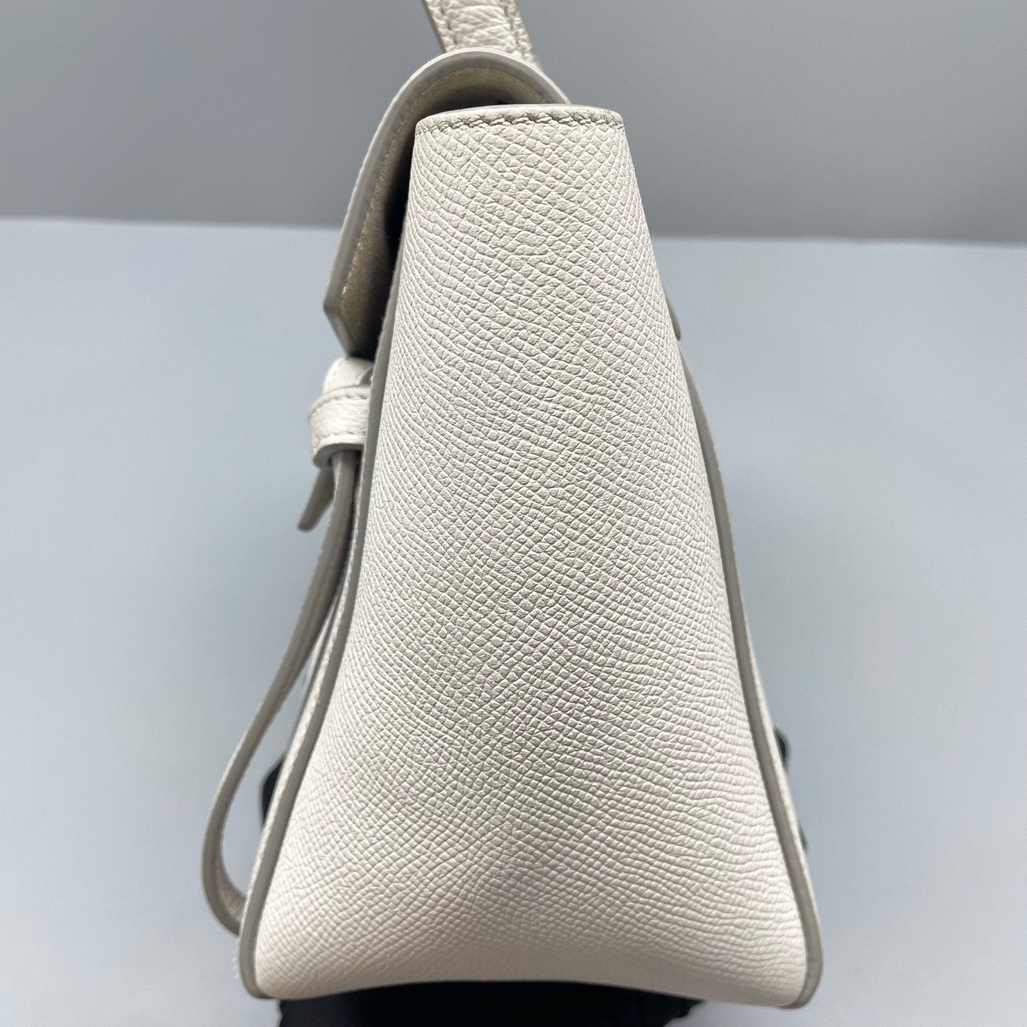 Celine - Belt Bag Nano - Grained calfskin leather - White - (Mini)