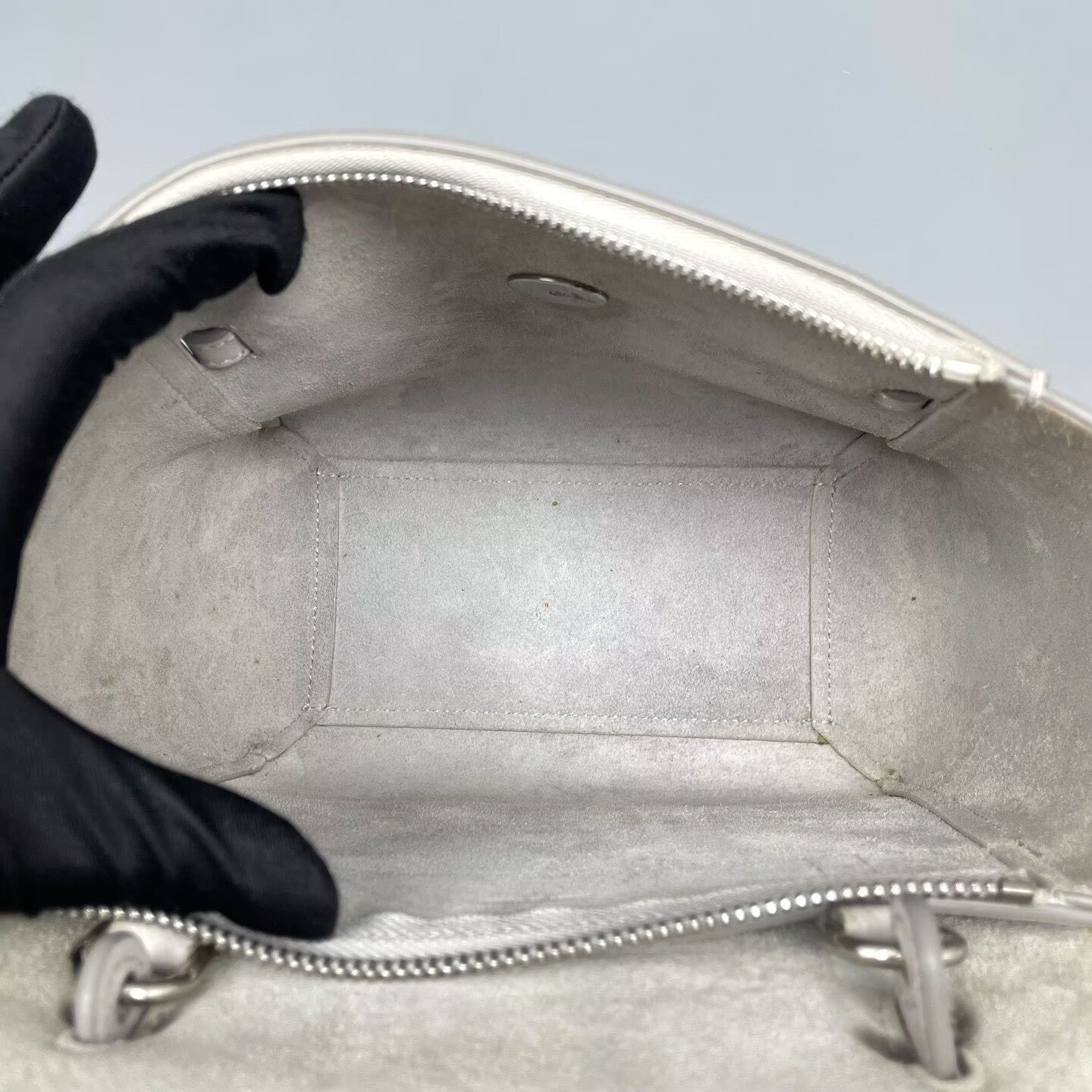 Celine - Belt Bag Nano - Grained calfskin leather - White - (Mini)