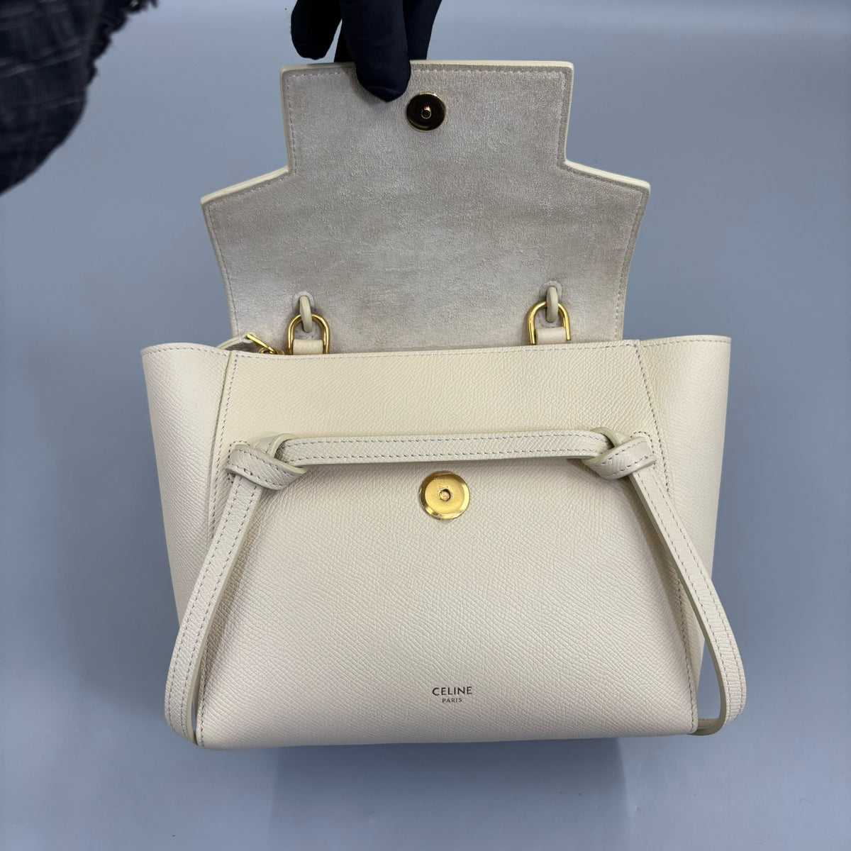 Celine - Belt Bag Nano - Leather - Beige - (mini)
