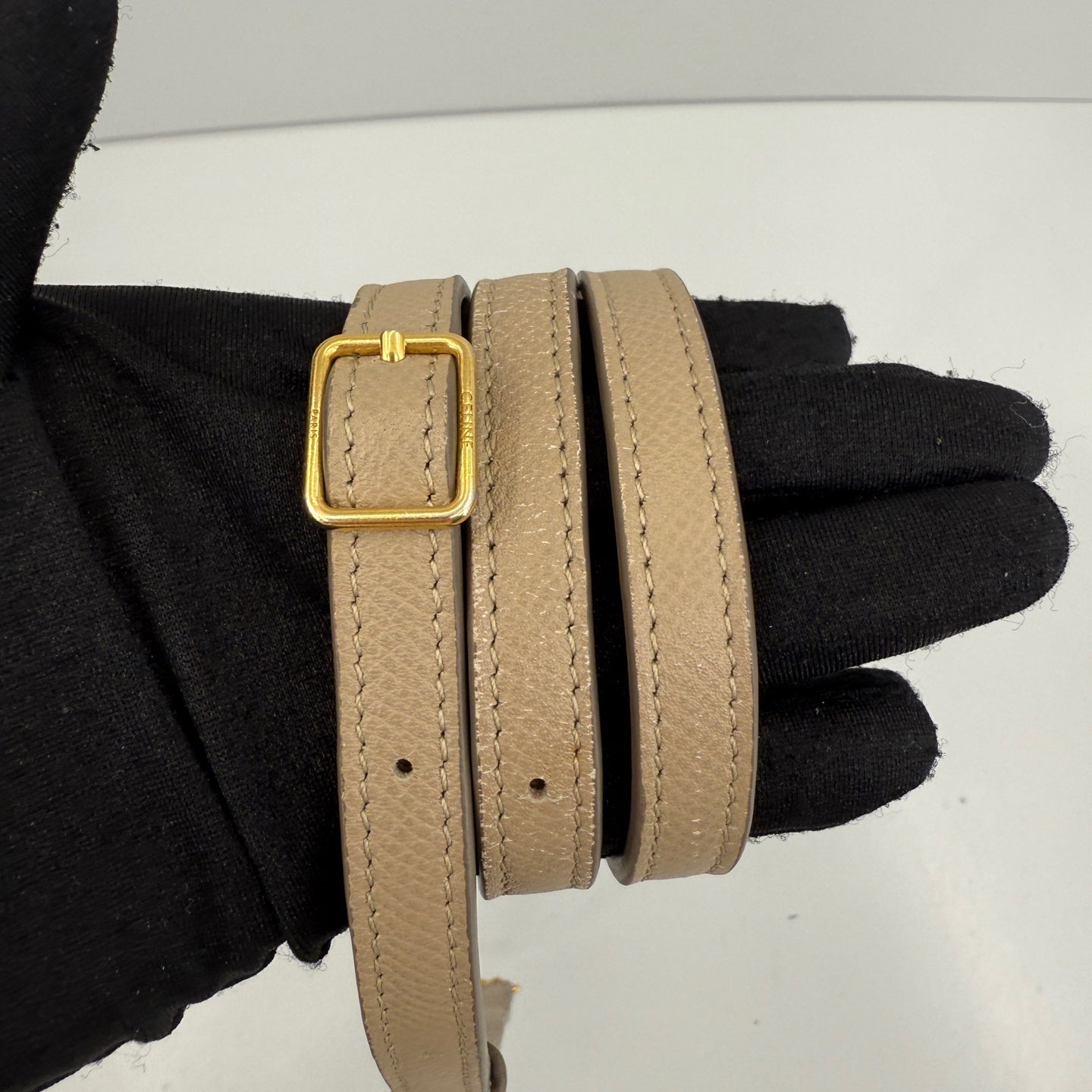 Celine - Belt Bag Nano - Leather - Beige - (mini)