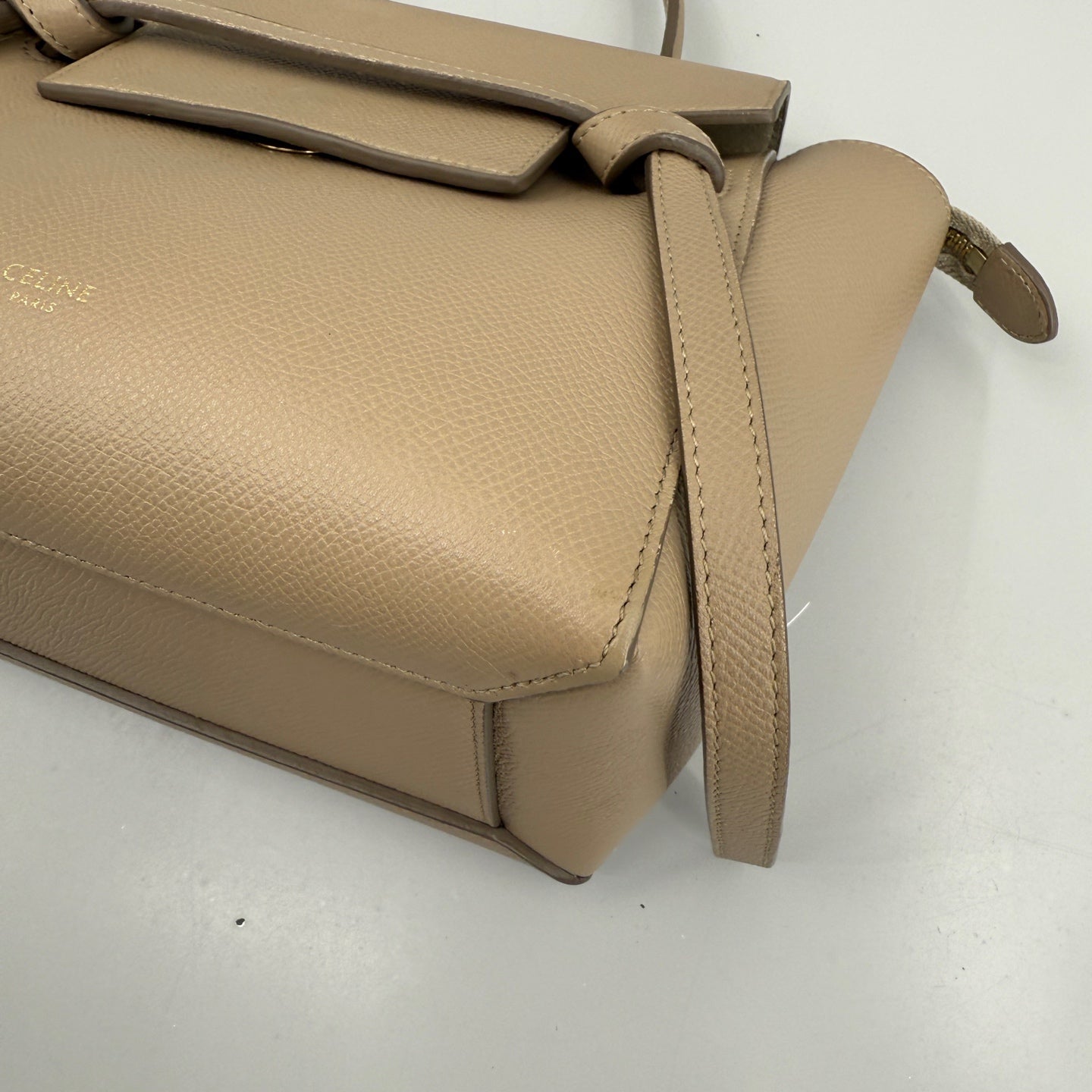 Celine - Belt Bag Nano - Leather - Beige - (mini)