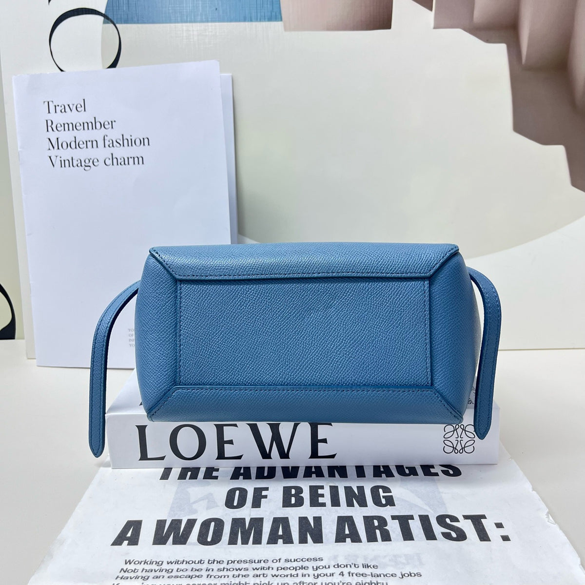 Celine - Belt Bag Nano - Leather - Blue - (mini)
