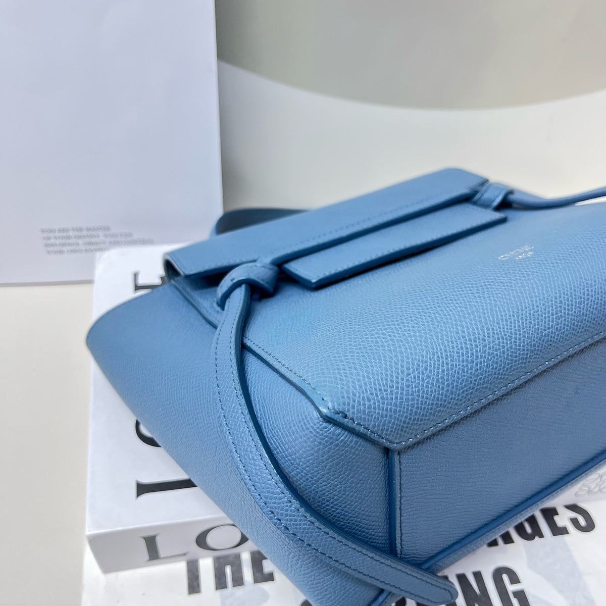 Celine - Belt Bag Nano - Leather - Blue - (mini)